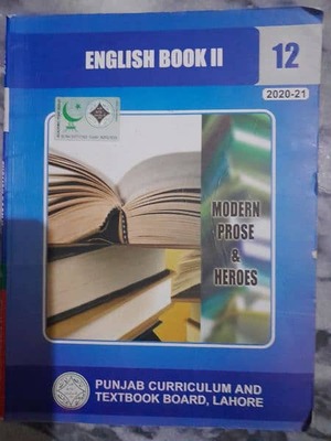 Class 12 English Book, Textbook PDF, Punjab Board